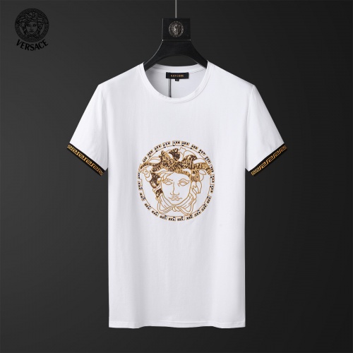 Replica Versace Tracksuits Short Sleeved For Men #858108 $64.00 USD for Wholesale
