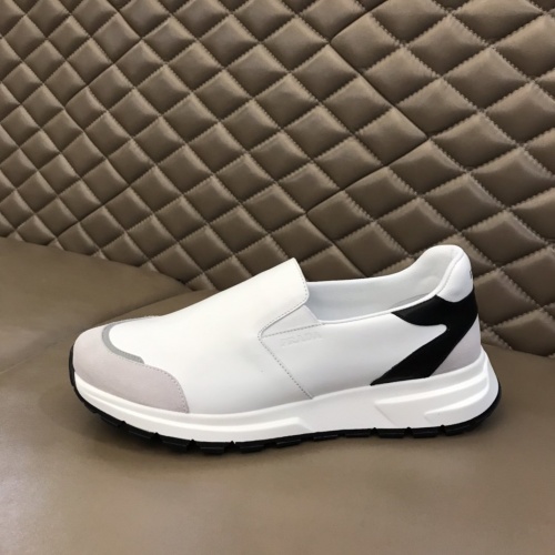Replica Prada Casual Shoes For Men #858166 $76.00 USD for Wholesale