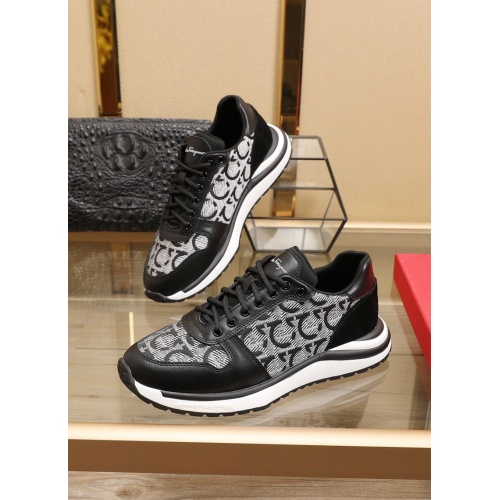 Replica Ferragamo Shoes For Men #858196 $88.00 USD for Wholesale