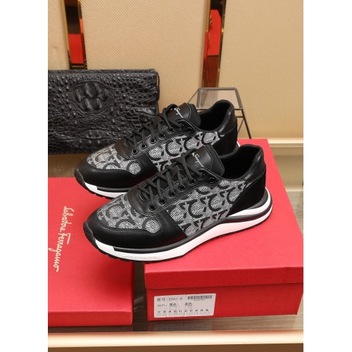 Replica Ferragamo Shoes For Men #858196 $88.00 USD for Wholesale