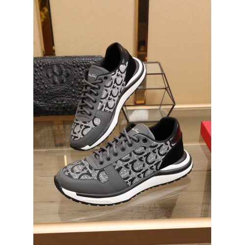 Replica Ferragamo Shoes For Men #858197 $88.00 USD for Wholesale