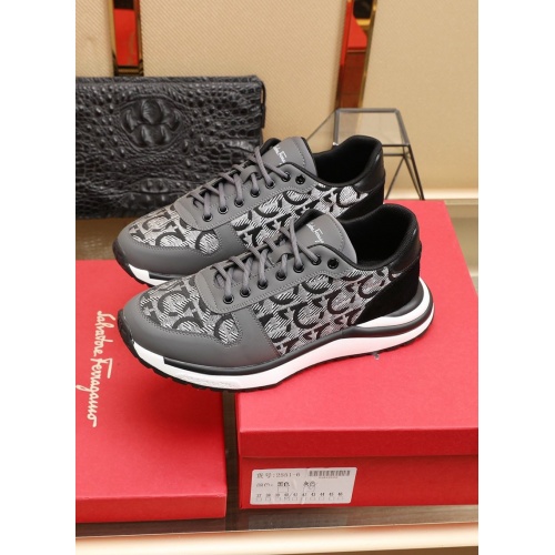 Replica Ferragamo Shoes For Men #858197 $88.00 USD for Wholesale