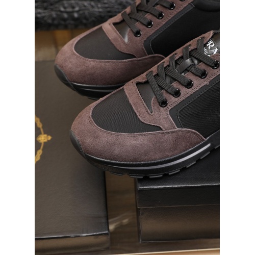 Replica Prada Casual Shoes For Men #858202 $92.00 USD for Wholesale