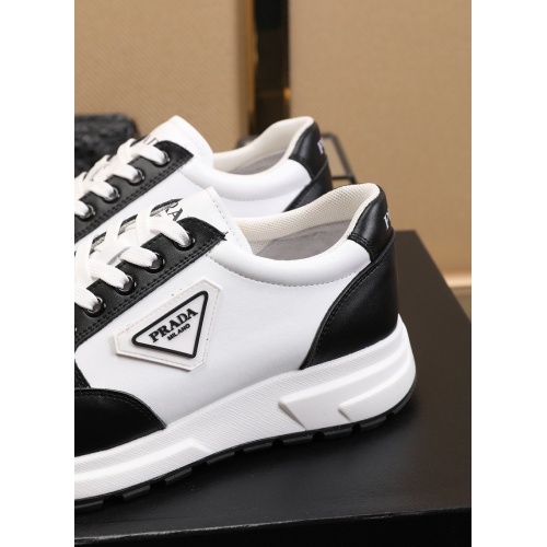 Replica Prada Casual Shoes For Men #858205 $92.00 USD for Wholesale