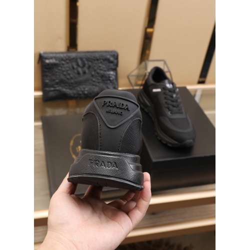 Replica Prada Casual Shoes For Men #858216 $92.00 USD for Wholesale