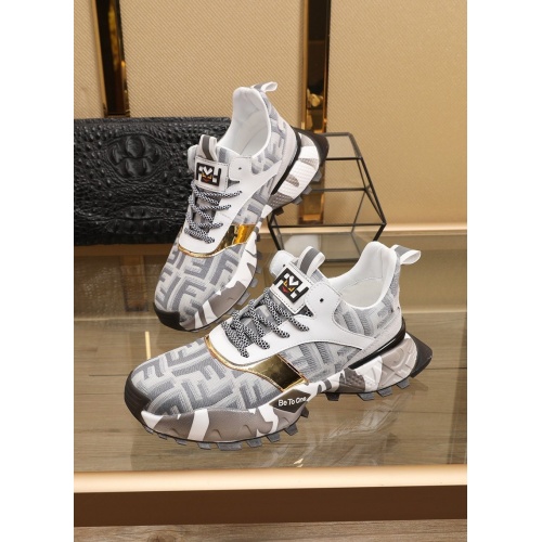 Fendi Casual Shoes For Men #858227 $88.00 USD, Wholesale Replica Fendi Casual Shoes