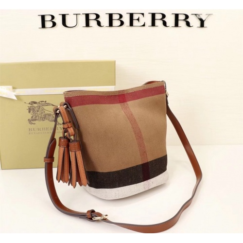 Replica Burberry AAA Messenger Bags For Women #858281 $100.00 USD for Wholesale