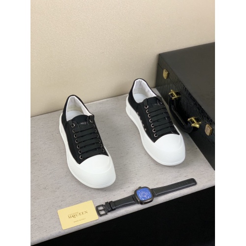 Replica Alexander McQueen Shoes For Men #858337 $85.00 USD for Wholesale
