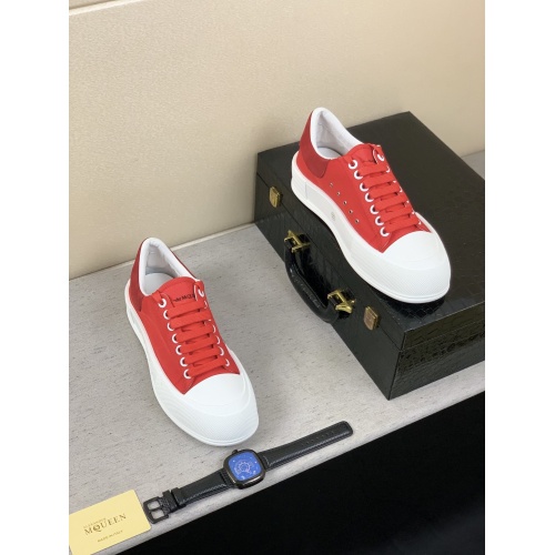 Replica Alexander McQueen Shoes For Men #858338 $85.00 USD for Wholesale
