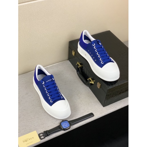 Replica Alexander McQueen Shoes For Men #858339 $85.00 USD for Wholesale