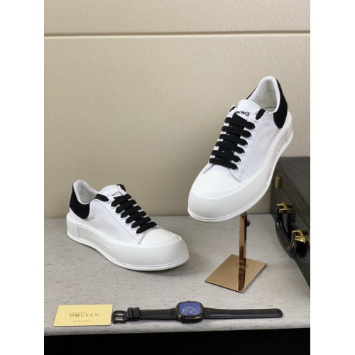 Replica Alexander McQueen Shoes For Men #858342 $85.00 USD for Wholesale
