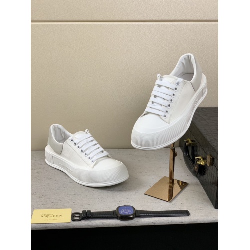 Replica Alexander McQueen Shoes For Men #858343 $85.00 USD for Wholesale