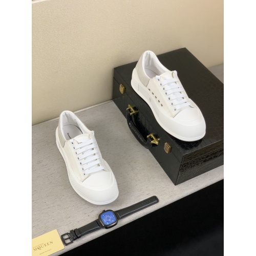 Replica Alexander McQueen Shoes For Men #858343 $85.00 USD for Wholesale