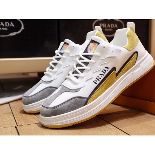 Replica Prada Casual Shoes For Men #858344 $76.00 USD for Wholesale