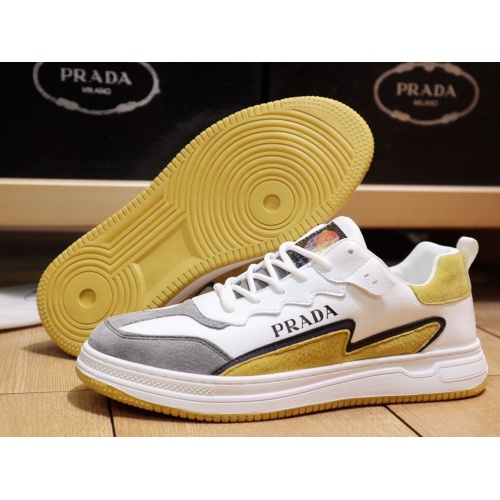 Replica Prada Casual Shoes For Men #858344 $76.00 USD for Wholesale
