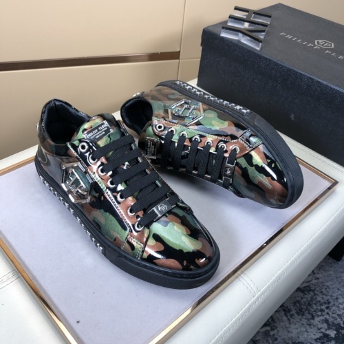 Replica Philipp Plein Shoes For Men #858355 $76.00 USD for Wholesale