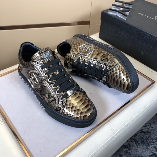 Replica Philipp Plein Shoes For Men #858357 $76.00 USD for Wholesale