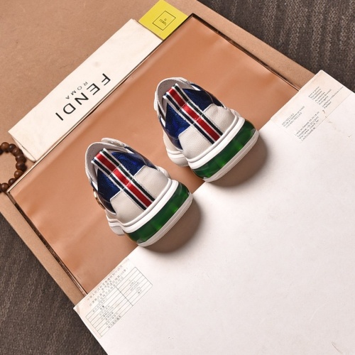 Replica Fendi Casual Shoes For Men #858365 $80.00 USD for Wholesale