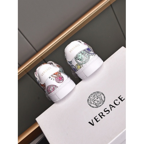 Replica Versace Casual Shoes For Men #858379 $76.00 USD for Wholesale