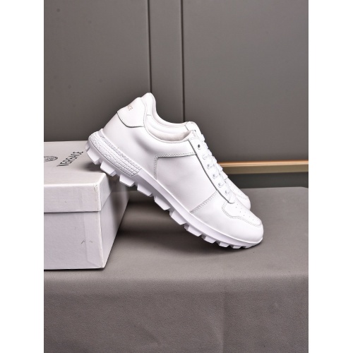 Replica Versace Casual Shoes For Men #858381 $80.00 USD for Wholesale