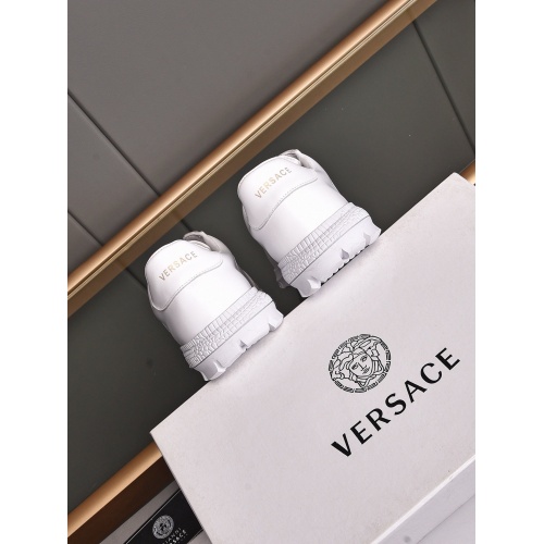 Replica Versace Casual Shoes For Men #858381 $80.00 USD for Wholesale