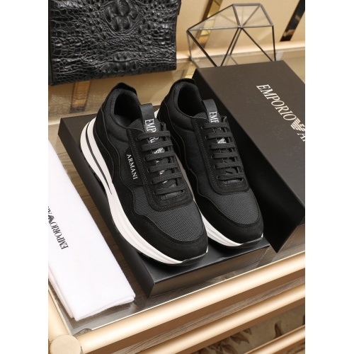 Armani Casual Shoes For Men #858412 $88.00 USD, Wholesale Replica Armani Casual Shoes