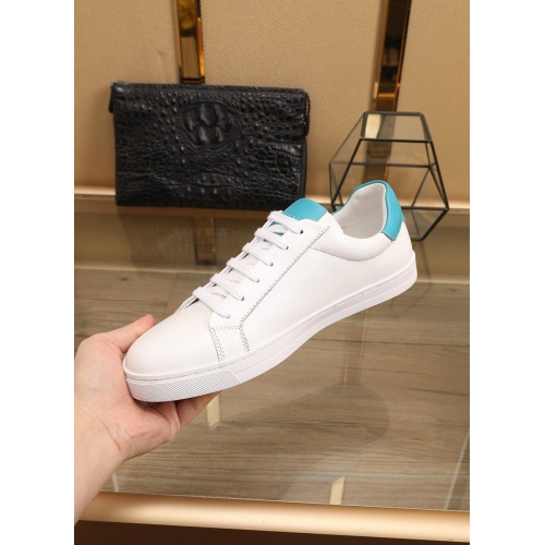 Replica Fendi Casual Shoes For Men #858413 $88.00 USD for Wholesale