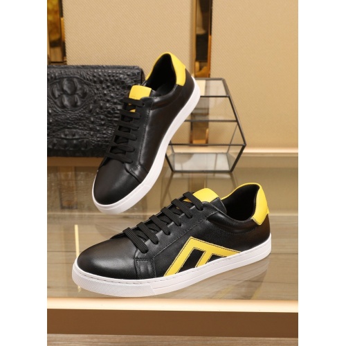 Replica Fendi Casual Shoes For Men #858414 $88.00 USD for Wholesale