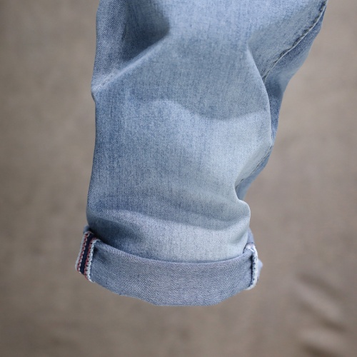 Replica Philipp Plein PP Jeans For Men #858434 $48.00 USD for Wholesale