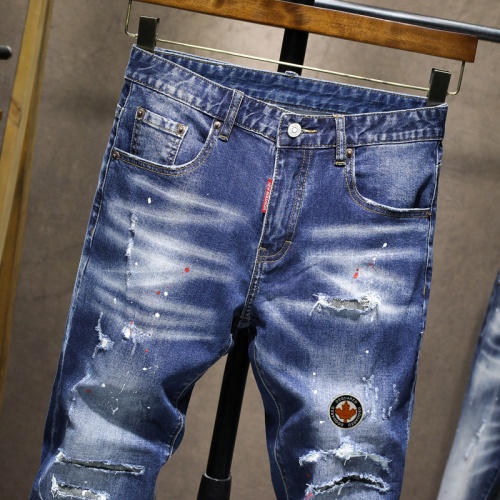Replica Dsquared Jeans For Men #858443 $48.00 USD for Wholesale
