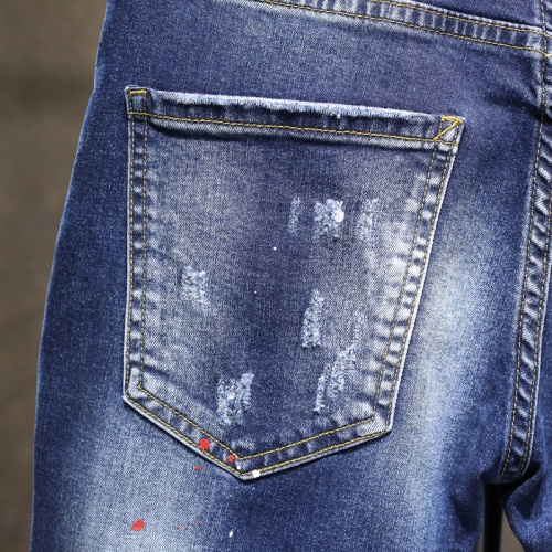Replica Dsquared Jeans For Men #858443 $48.00 USD for Wholesale