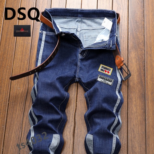 Replica Dsquared Jeans For Men #858448 $48.00 USD for Wholesale