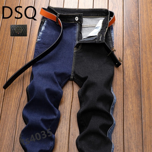 Replica Dsquared Jeans For Men #858449 $48.00 USD for Wholesale