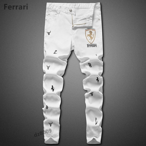 Ferrari Jeans For Men #858453 $48.00 USD, Wholesale Replica Ferrari Jeans