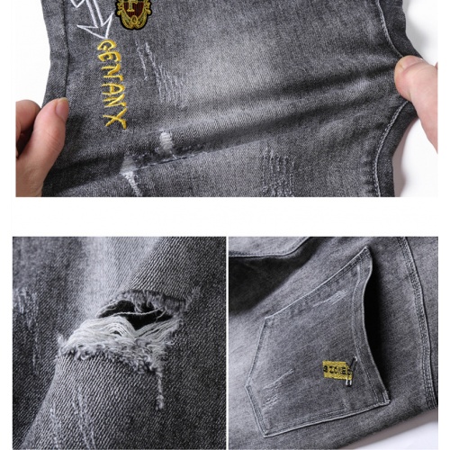 Replica Off-White Jeans For Men #858474 $40.00 USD for Wholesale