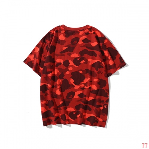 Replica Bape T-Shirts Short Sleeved For Men #858488 $38.00 USD for Wholesale