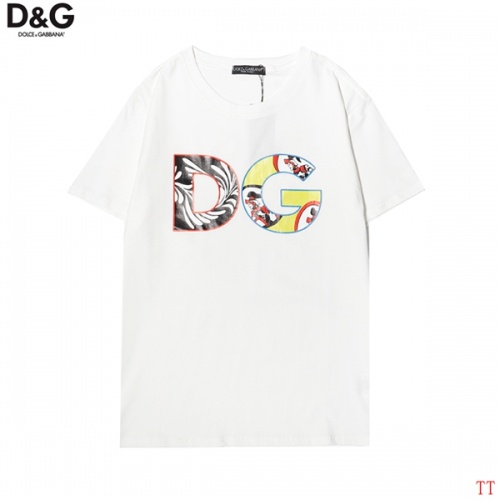 Dolce &amp; Gabbana D&amp;G T-Shirts Short Sleeved For Men #858507 $27.00 USD, Wholesale Replica Dolce &amp; Gabbana D&amp;G T-Shirts