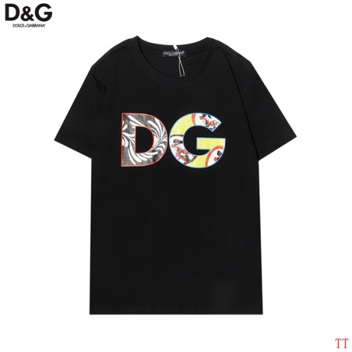 Dolce &amp; Gabbana D&amp;G T-Shirts Short Sleeved For Men #858508 $27.00 USD, Wholesale Replica Dolce &amp; Gabbana D&amp;G T-Shirts