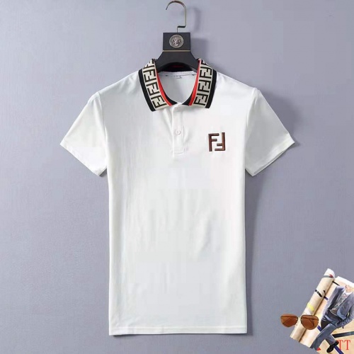 Fendi T-Shirts Short Sleeved For Men #858537 $36.00 USD, Wholesale Replica Fendi T-Shirts