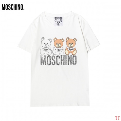 Moschino T-Shirts Short Sleeved For Men #858569 $29.00 USD, Wholesale Replica Moschino T-Shirts