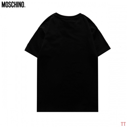 Replica Moschino T-Shirts Short Sleeved For Men #858570 $29.00 USD for Wholesale