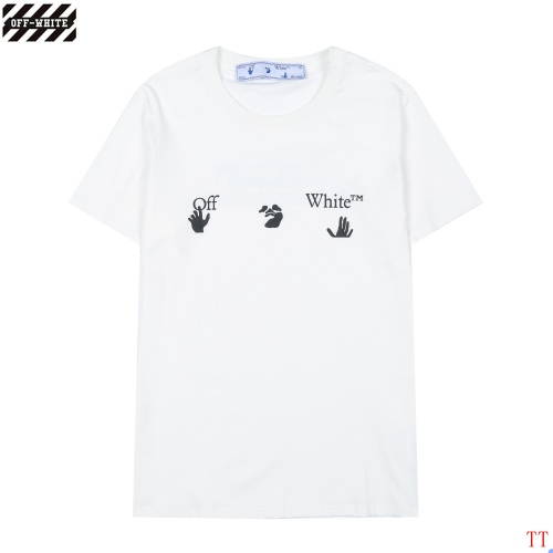 Off-White T-Shirts Short Sleeved For Men #858571 $27.00 USD, Wholesale Replica Off-White T-Shirts