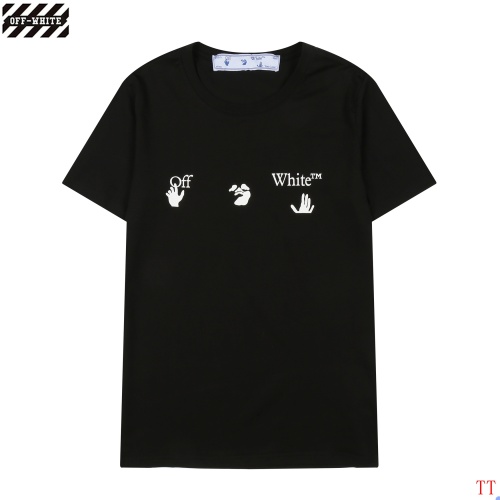 Off-White T-Shirts Short Sleeved For Men #858572 $27.00 USD, Wholesale Replica Off-White T-Shirts
