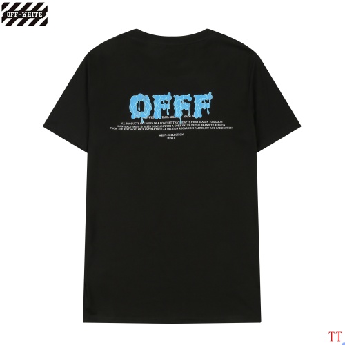 Replica Off-White T-Shirts Short Sleeved For Men #858572 $27.00 USD for Wholesale