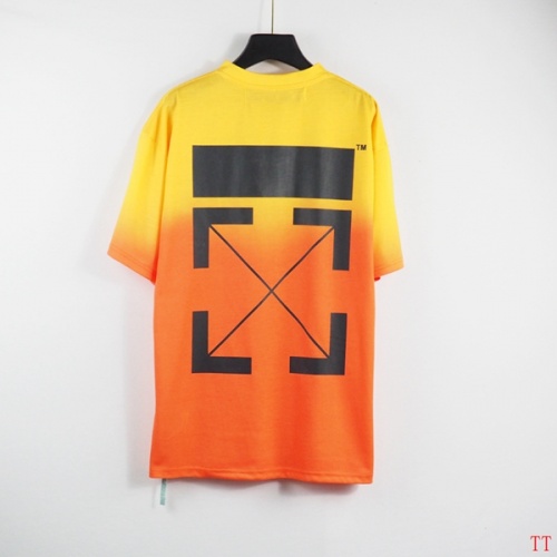 Replica Off-White T-Shirts Short Sleeved For Men #858584 $29.00 USD for Wholesale