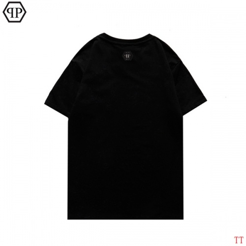 Replica Philipp Plein PP T-Shirts Short Sleeved For Men #858587 $27.00 USD for Wholesale