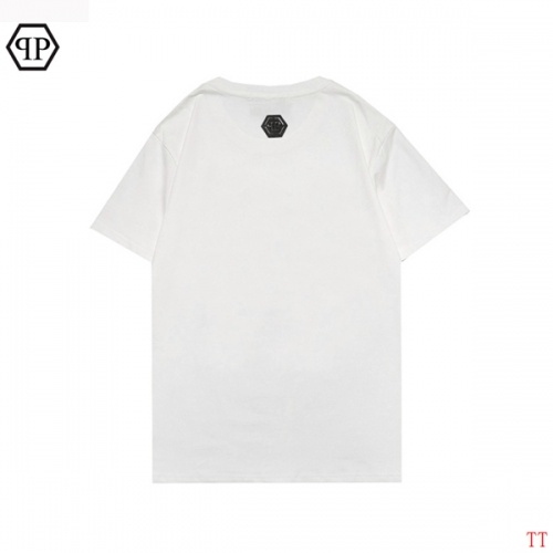 Replica Philipp Plein PP T-Shirts Short Sleeved For Men #858589 $27.00 USD for Wholesale