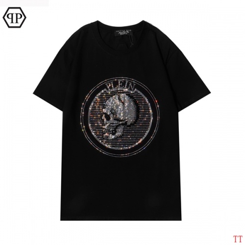 Philipp Plein PP T-Shirts Short Sleeved For Men #858597 $27.00 USD, Wholesale Replica Philipp Plein PP T-Shirts