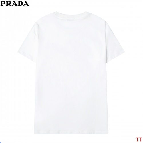 Replica Prada T-Shirts Short Sleeved For Men #858605 $29.00 USD for Wholesale