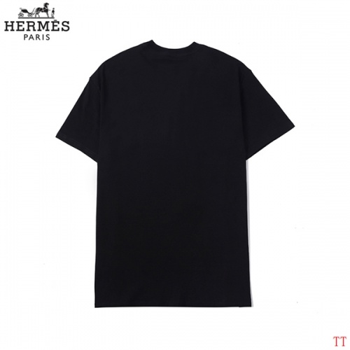 Replica Hermes T-Shirts Short Sleeved For Men #858621 $29.00 USD for Wholesale